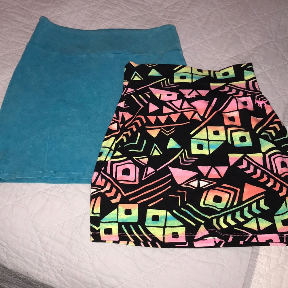 AE & VS Pink Skirts